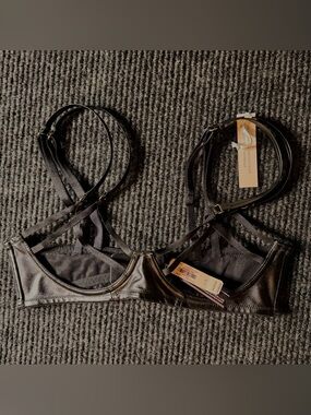 Victoria's Secret Black Strappy Bra